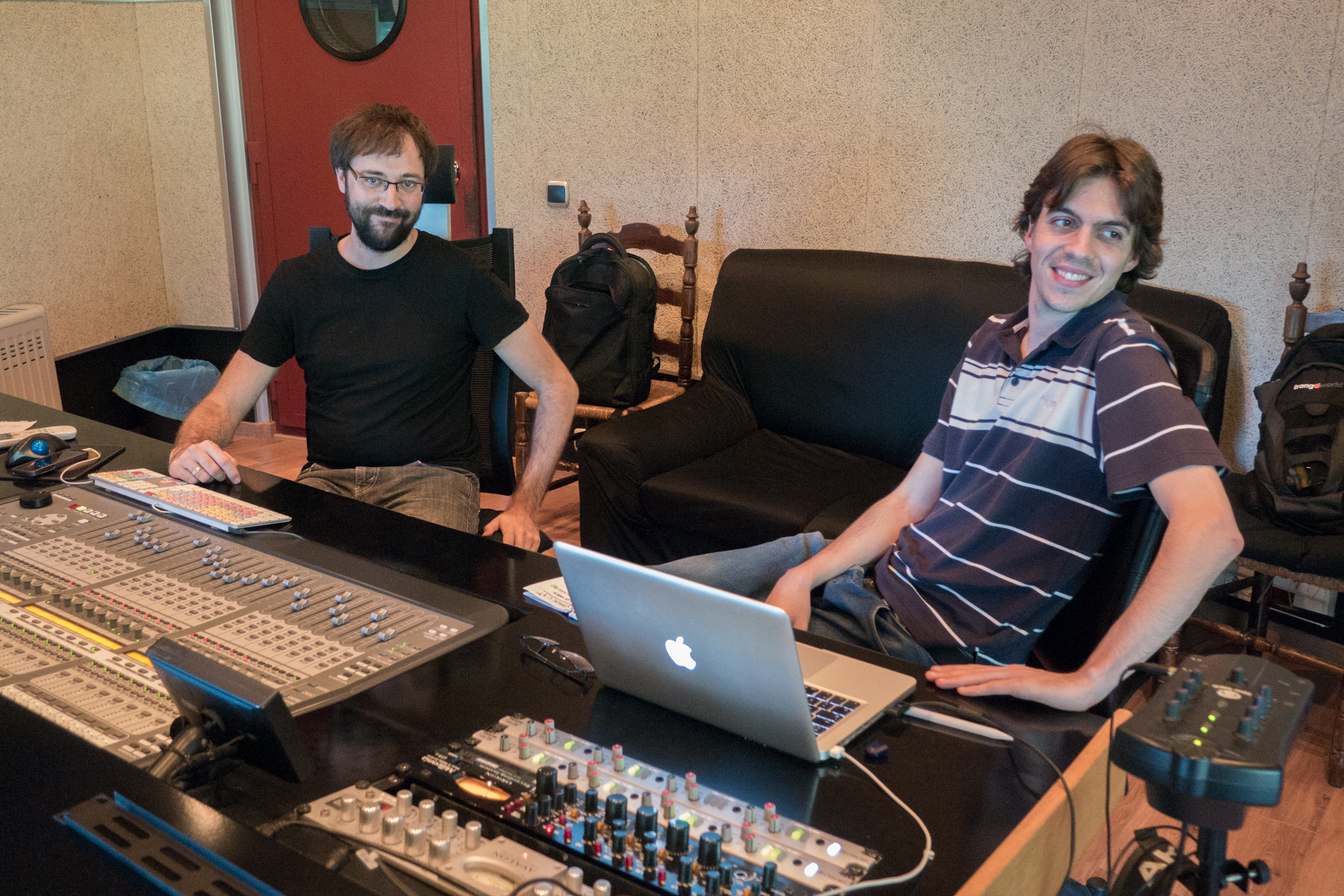 Eduard Gener and Andreu Moreno – tracking drums